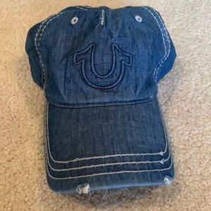 Blue Jean true religion hat